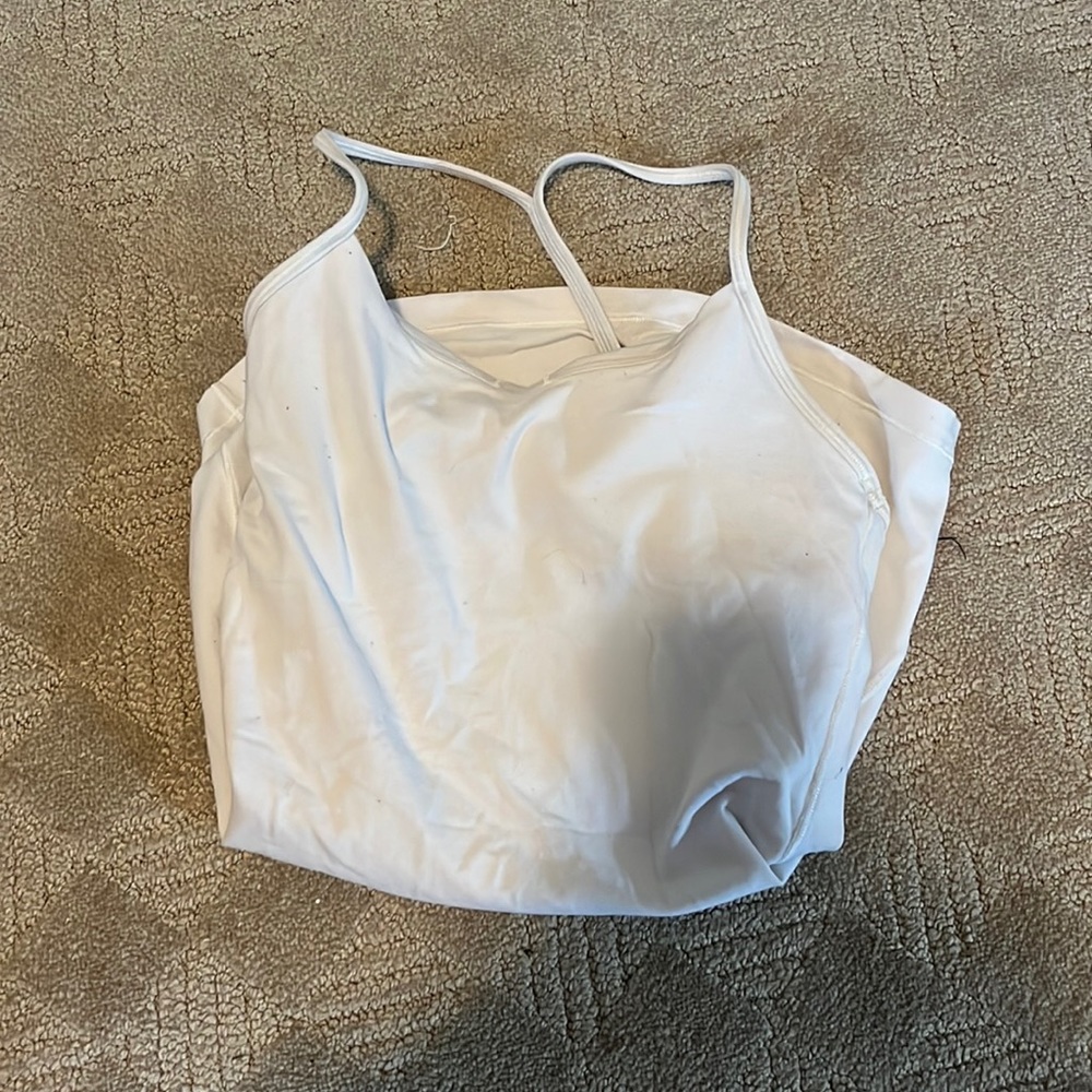 Lululemon tank with built in bra (no pads)